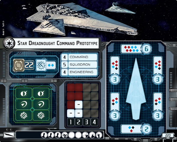 Star Dreadnought Command Prototype